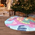 thumbnail image 5 of Defioc Bluey for Christmas Tree Skirt Snowman Xmas Tree Skirt Farmhouse Christmas Decorations Tree Mat for Holiday Party Decor-36", 5 of 6