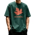 thumbnail image 3 of PNTUTB Tops for Men Short-Sleeve T-Shirt Stylish Trendy Versatile Printed Casual Loose Comfortable Breathable Crew-Neck T-Shirts, 3 of 7