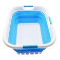 thumbnail image 1 of SAMMART Collapsible Plastic Laundry Basket - Foldable Pop Up Storage Container/Organizer - Portable Washing Tub - Space Saving Hamper/Basket, 1 of 7