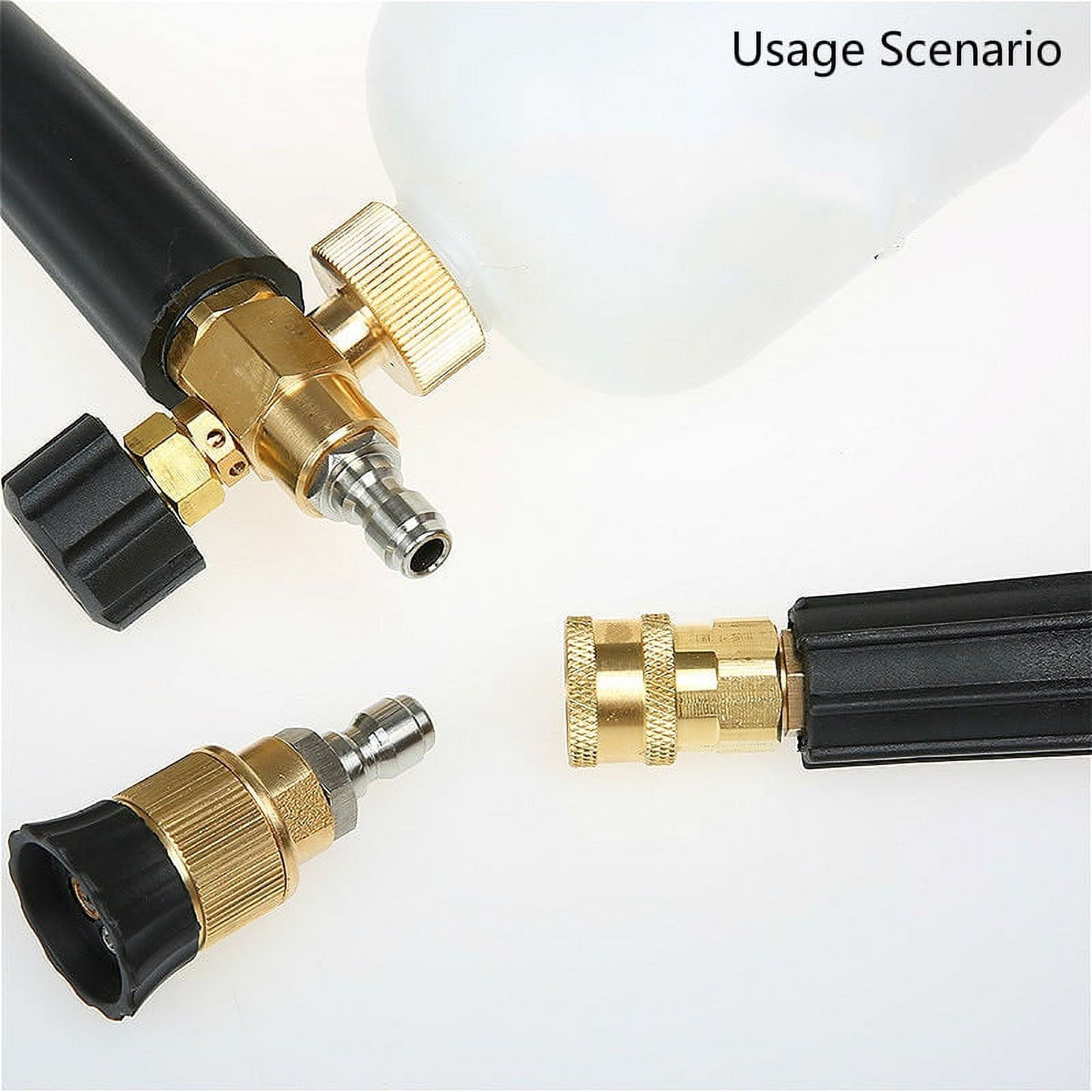 1/4" 12mm Hose Quick High Pressure Water Gun Connector Tap Adapter Garden Irrigation Watering Fittings Pipe Joint Hose Coupling