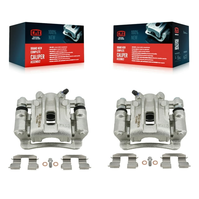 CMX Rear Disc Brake Caliper Assembly Left Right Side (Driver Passenger) Kit for Car 2009-2012 Hyundai Elantra Hatchback KBC-100346