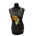 thumbnail image 1 of Kitenge Love Tank Black Mamafrica Medium, 1 of 1