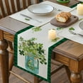 thumbnail image 4 of Fashion Doily Tablecloth Winter Festival Kitchen Dining Room Family Table Decor Christmas Table Runners 36 Inches Long Table Patterns 13X36 Table Spandex Tablecloth Color Street Table Tab, 4 of 5