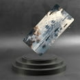 thumbnail image 6 of License Plate, Misty Chinese Lakeside Pavilions Decorative Front,Personalized Stainless Steel License Plate Cover For Men Women,12.2" X 6.2", 6 of 7