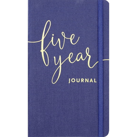 Five Year Journal - Deluxe, Cloth-Bound Edition (1 Minute a Day Is All It Takes!): A Thought a Day for Five Years, (Hardcover)