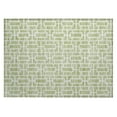 thumbnail image 2 of Addison Rugs Chantille Indoor/Outdoor Transitional Geometric Aloe Washable Rectangle Rug, 1'8" x 2'6", 2 of 6