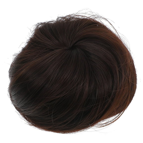 Worgeous  Wig Bag Hair Ring Ponytail Buns Extensions Clip Messy Donut Chignons Coffee