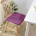 thumbnail image 5 of Linen Seat Cushion, Non Slip Indoor Chair Pad, 15.75x15.75 Inch, Washable, Resilient Foam, Suitable for Office, Dining, Car, and Kids Chairs, 5 of 7