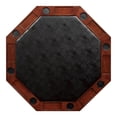 thumbnail image 6 of Pemberly Row Traditional Wood Octagon Gaming Table in Cherry, 6 of 6