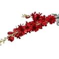 thumbnail image 1 of Artificial Ajacis Flowers Long Stem Larkspur Flower Table Kitchen Home Garden Wedding Decoration, 1 of 5