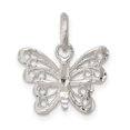thumbnail image 1 of 925 Argent Sterling Collier Papillon Pendentif Insecte Arachnide, 1 of 6