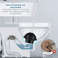 thumbnail image 2 of Combo Destapador Y Cepillo De Limpieza Inodoro Baño BLANCO, 2 of 5