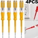 thumbnail image 5 of Medidor Voltaje Portátil Kuymtek Detector Potencia Bombilla Neón Amarillo 4 Uds, 5 of 8