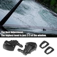 thumbnail image 4 of 9pcs Front Windshield Wiper Washer Nozzle Spray Jet Kit 85381AE020 for Toyota Sienna Corolla 2004-2010 for Solara 04-11, 4 of 6