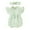 Green, variant on Odeerbi Newborn Romper Baby Boys Girls Clothes Princess Puff Sleeve Romper Solid Color Summer Cute Jumpsuit with Headband Two-piece Set Green