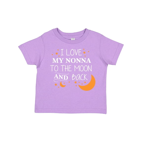 Inktastic I Love My Nonna to the Moon and Back Boys or Girls Toddler T-Shirt
