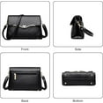 thumbnail image 3 of Small Crossbody Shoulder Bag for Womens Vegan PU Leather Clutch Purses with Adjustable Strap, 3 of 7