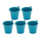 thumbnail image 2 of 5 piezas de pequeños botes multifuncionales portátiles para manualidades, mini frascos decorativos para dulces Azul, 2 of 8