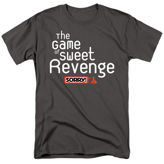 Sorry Sweet Revenge S/S Adult 18/1 T-Shirt Charcoal