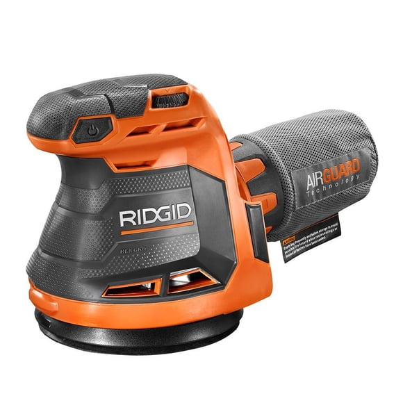 Lijadora de órbita aleatoria inalámbrica RIDGID R8606B GEN5X 18V