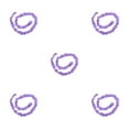 thumbnail image 2 of Enredaderas de Hortensias Artificiales Matsuzay Flores Cuerda Color Morado Oscuro, 2 of 6