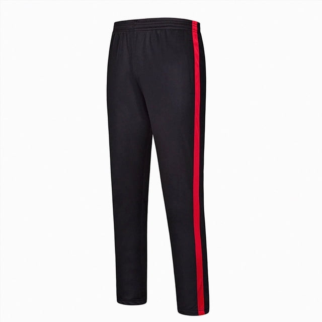 Kogui Pantalon Jogger pour Garçons, Pantalon Cargo pour Garçons, Bas Ouvert Décontracté, Coupe Décontractée, Pantalon à Cordon, Taille 17-18 (Rouge, 17-18 Ans)
