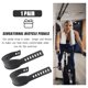 thumbnail image 3 of par de correas para pedales de bicicleta estática, correas para pedales de gimnasio, correas ajustables para reposapiés, 3 of 8