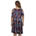 thumbnail image 3 of VEPKUL Women's Plus Size Dresses Casual A Line Flowy Swing Loose Dress with Pockets Flower55_4X, 3 of 8