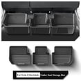 thumbnail image 2 of 3Pcs/Set For Tesla Cybertruck 2024-2025 Rear Under Seat Storage Box Rear Seat Lower Box Case Organizer Car Interior Accessories, 2 of 7