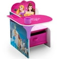 thumbnail image 6 of Disney Princess Chair Desk with Storage Bin by Delta Children, Greenguard Gold Certified, 6 of 7