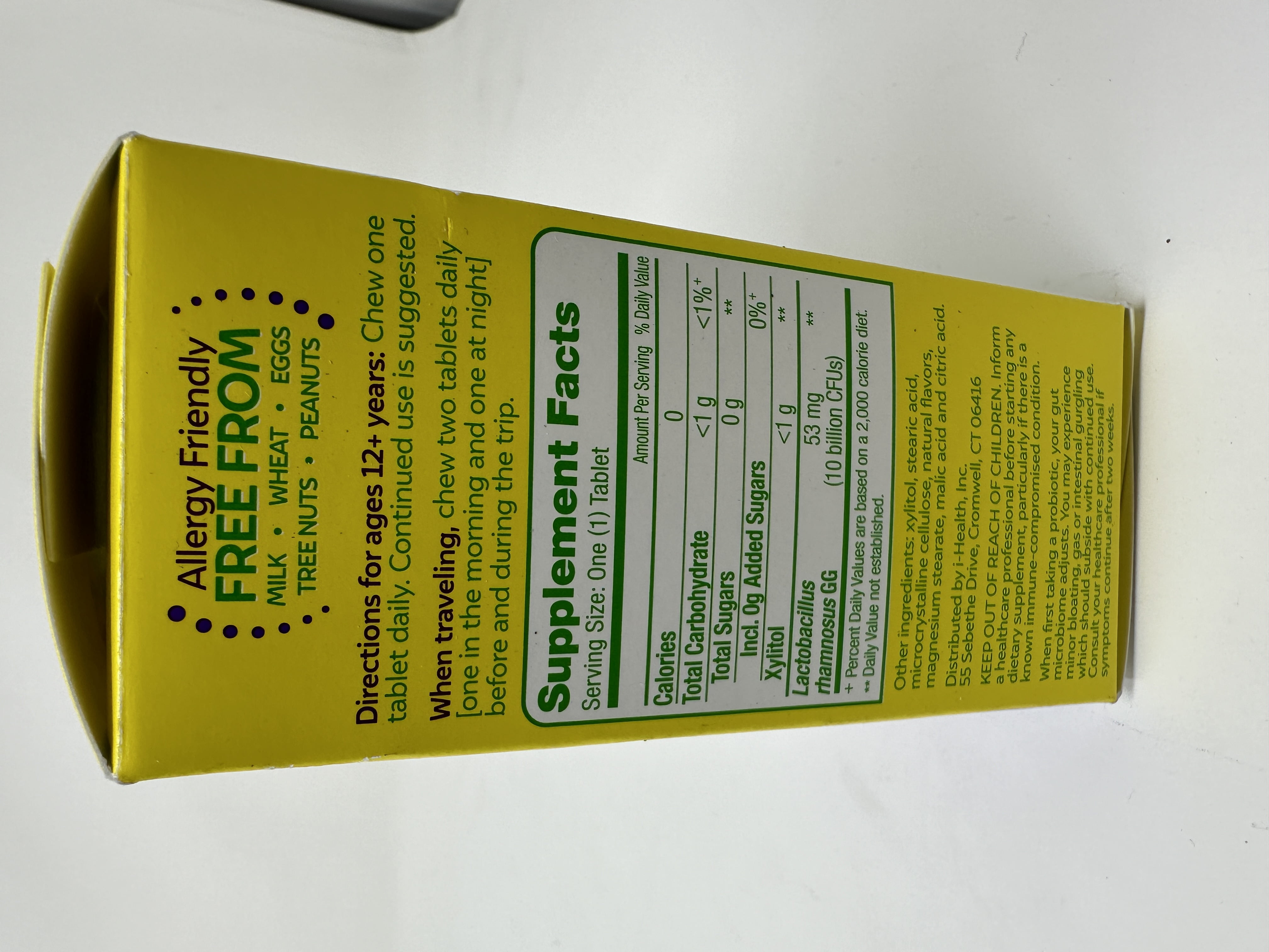 Culturelle Probiotics Digestive Health Lactobacillus Fresh Orange, 24 ct