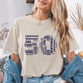 thumbnail image 4 of Jollimate 50th Birthday Girl Shirt, Retro Typography 50 Graphic Tee, Milestone Celebration Gift for Women, 4 of 6