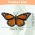 thumbnail image 3 of Modern Home Decor, Stain Butterfly Decorations Outdoor Window Decorations for Glass Glass Window Hanging (Yellow), 3 of 9