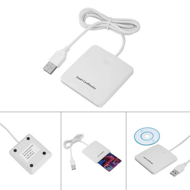 USB Contact Smart Chip Card Credit Cards Reader Encoder Writer With SIM