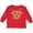 Red, variant on Inktastic Girl Reindeer Boys or Girls Long Sleeve Toddler T-Shirt