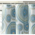 thumbnail image 2 of Shower Curtain w/12 rings Starburst Blue, 2 of 2