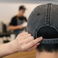 thumbnail image 5 of Byfri Coffee Embroidered Vintage Baseball Cap Washed Cotton Dad Hat for Outdoor Black 56-58cm, 5 of 7