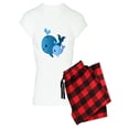 thumbnail image 1 of CafePress - Baby Whale Pajamas - Women's Light Pajamas, 1 of 1