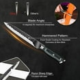 thumbnail image 3 of 8 inch Forged Bread Knife Chef Kitchen Knife Japanese Damascus Stainless Steel, 3 of 5
