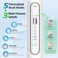 thumbnail image 4 of Cepillo de dientes eléctrico con hilo dental ZocCee 3 en 1, 500 ml, 4 of 8