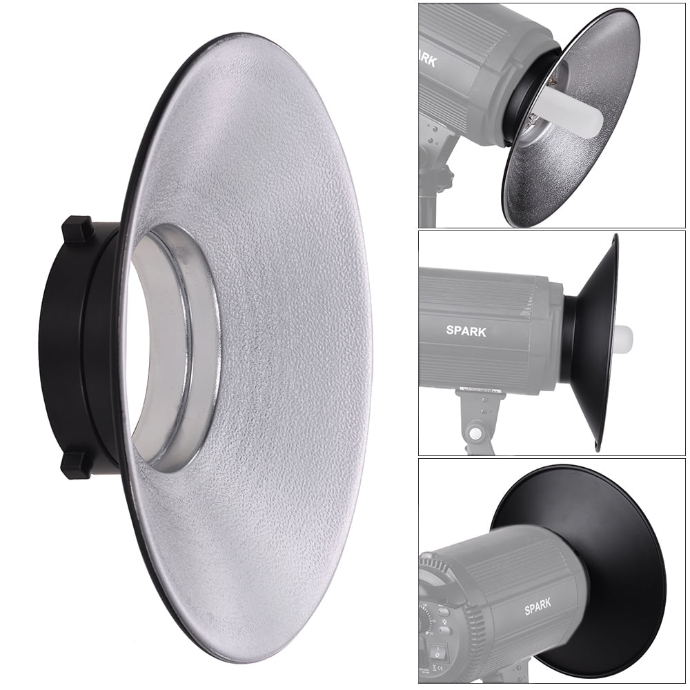 Bowens 120 Degree Wide-angle Photography Flash Reflector Bowens Mount Diffuser K5H2 