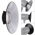 thumbnail image 1 of 120 Degree Wide-angle Photography Flash Reflector Bowens Mount Diffuser Dish Aluminium Alloy Accessories, 1 of 5