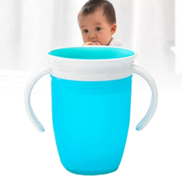 Vaso de silicona para beber para bebés, vaso de silicona para beber para bebés, biberón de entrenamiento para agua para niños pequeños, biberón de entrenamiento