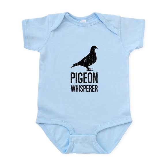CafePress - Pigeon Whisperer Body Suit - Baby Light Bodysuit, Size Newborn - 24 Months