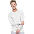 thumbnail image 1 of Hanes Beefy-T T-Shirt à Manches Longues pour Hommes, m, Blanc, 1 of 4
