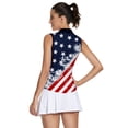 thumbnail image 2 of Womens Golf Shirt Zip Up Sleeveless Polo Shirts Collared Tennis Tank Top UPF 50+ Quick Dry Athletic Shirt, 2 of 6