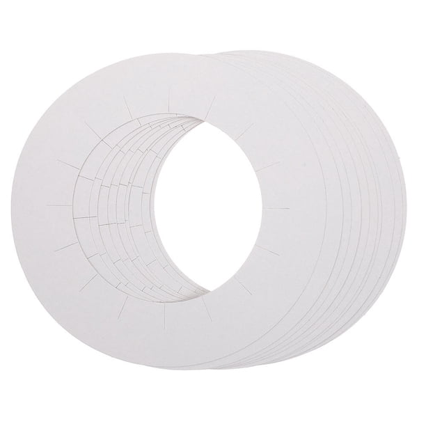 20pcs encierros de almohadillas anti-pellizaje de cera para el cabello.
