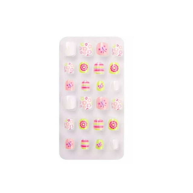 1 Juego de envolturas navideñas para uñas, prensa en las uñas para niños, calcomanías artísticas para los dedos de los pies, herramienta de Pinceles de maquillaje y herramientas PNT-16-06 Seitruly CE011468-06