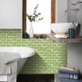 thumbnail image 4 of Yinrunx Peel and Stick Subway Tile, Stick on Wall Tiles Peel and Stick Self Adhesive Removable Stick On Kitchen Backsplash Bathroom 3D Wall Sticker Wallpaper Tiles, Self-Adhesive Kitchen Backsplash, 4 of 9