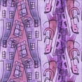 thumbnail image 1 of Ahgly Company Indoor Square Patterned Purple Violet Purple Area Rugs, 7' Square, 1 of 6